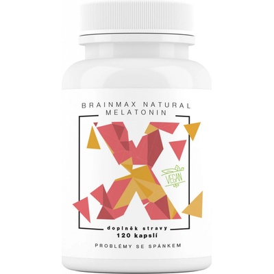 BrainMax Natural Melatonin 120 kapslí