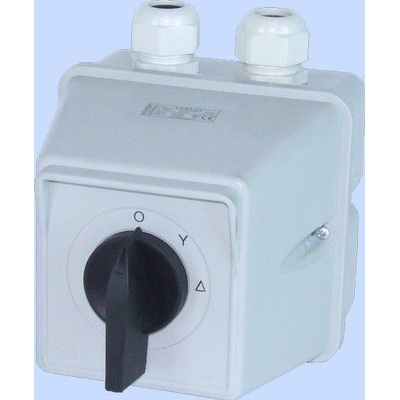 Elektromet vačkový spínač hviezda-trojuholník 3P 63A 926323