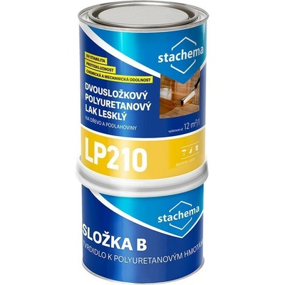 Lignofix dvojzložkový lak 2K set 0,75L