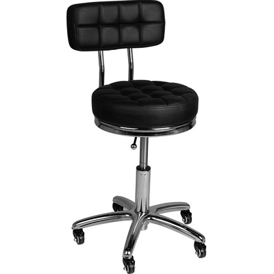 Activeshop kosmetický taburet AM-877 černý – Hledejceny.cz