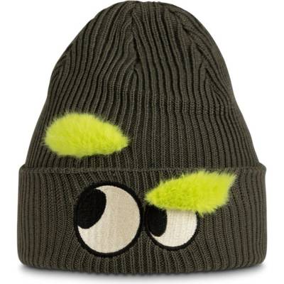 Buff Knitted Beanie Fun zelená