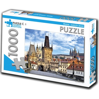 Tourist edition Praha Karlův most č.1 1000 dílků