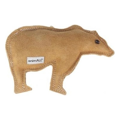animALL Hračka Medvěd kůže natural 23 x 16 cm