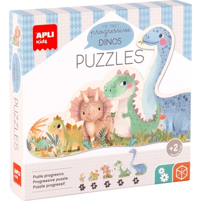 APLI edukační My First Dinos 15 dílků