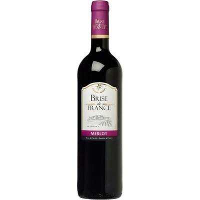Brise de France Merlot suché francouzské červené 12,5% 0,75 l (holá láhev)