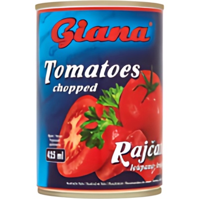 Giana Rajčata loupaná krájená 400g – Hledejceny.cz