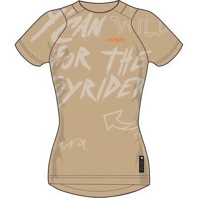 Endura SingleTrack Print Tee BSA dámsky krátky rukáv Brown