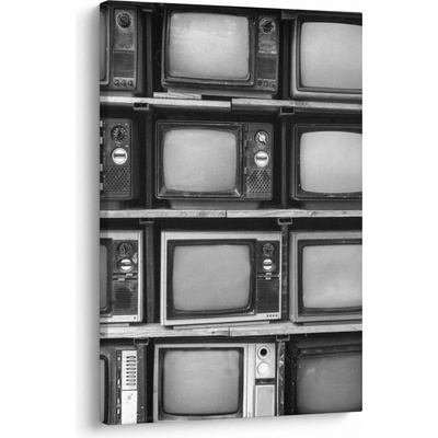 Obraz - Retro televízie, jednodielny 60x90 cm