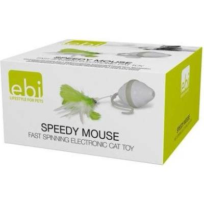 EBI Elektronická hračka pre mačky Speedy mouse 13,5x12,5x6,8 cm