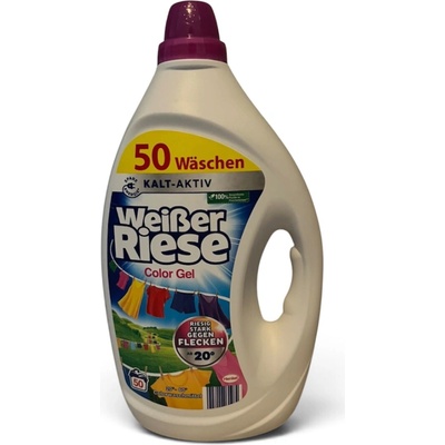 Weisser Riese Color prací gél 2,25 l 50 PD