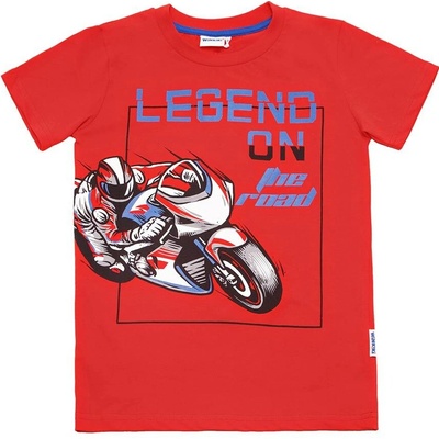 Winkiki Kids Wear Chlapecké tričko Legend červená