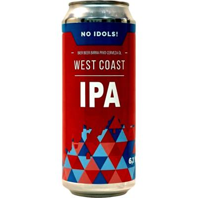 Clock No Idols! WEST COAST IPA 2026 Gluten Reduced 500 ml 6,1% (plech)
