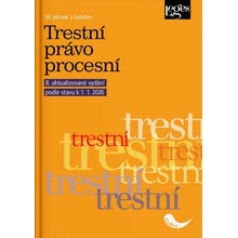 Trestní právo procesní podle stavu k 1. 1. 2026