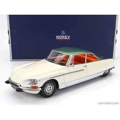 Norev Citroen Ds21 Le Leman 1968 Slonovinově Zelená Met 1:18