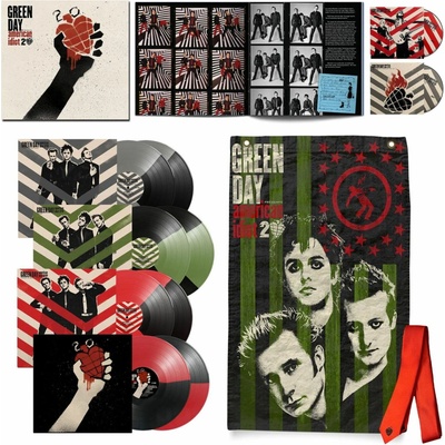 American Idiot Green Day Vinyl / 12 Album Box Set with Blu-ray