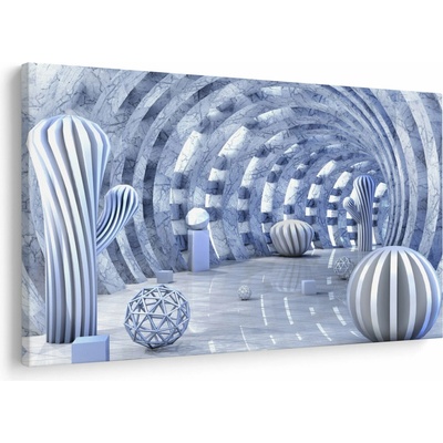 Obraz - 3D abstrakcia, jednodielne 150x100 cm