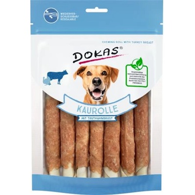 Dokas Tyčinky z Hovězí kůže obalené krůtím masem 190 g