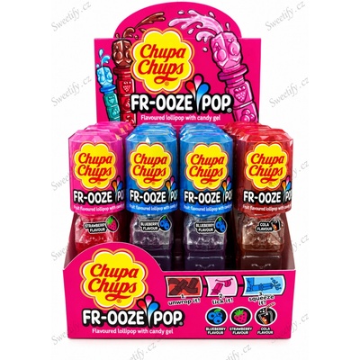 ChupaChups Chupa Chups FR-OOZE Drops & Gel 25 g Příchuť: Cola