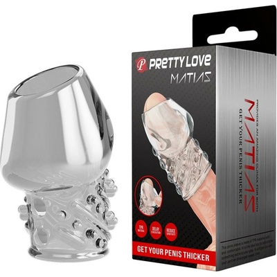 Pretty Love Matias Penis Sleeve Clear