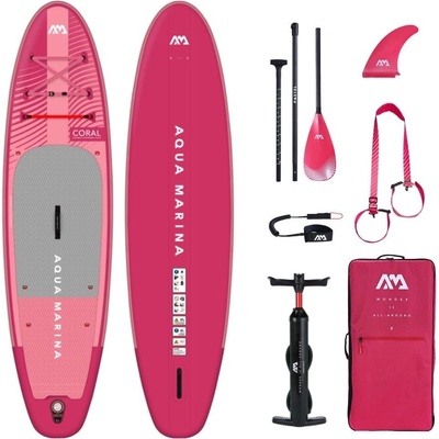 Paddleboard Aqua Marina Coral 10'2'' x 31'' x 4.75'' Raspberry 12501846