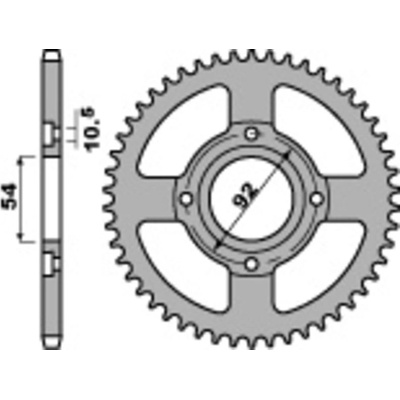 PBR Sprockets 835 45 C45 – Hledejceny.cz