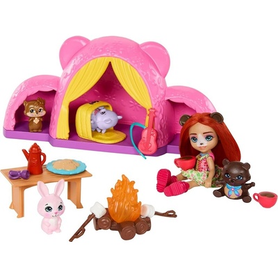 Mattel Enchantimals Tent Camping Cuddlers