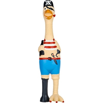 Reedog Duck Pirate latexová pískací hračka 23 cm