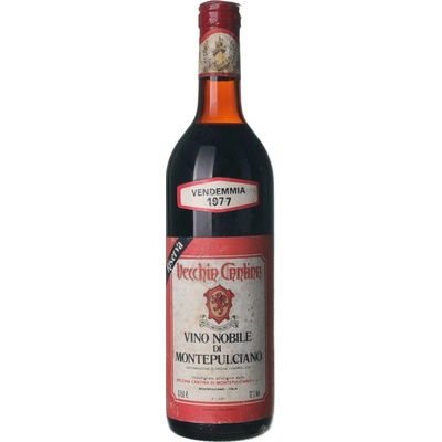 Vecchia Cantina di Montepulciano Vino Nobile di Montepulciano Riserva suché červené 1977 0,75 l (holá láhev)