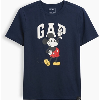 GAP detské tričko Gap & Disney Mickey Mouse s logom Tmavomodrá