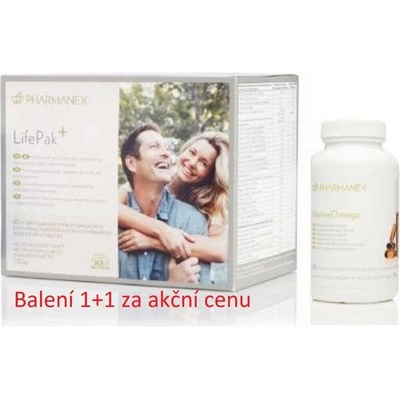 Nu Skin Pharmanex LifePak 120 sáčků+marine omega 240 kapslí – Hledejceny.cz