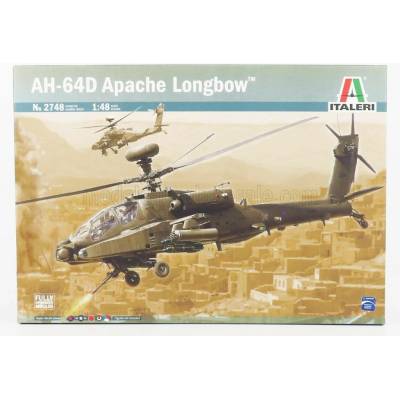 Italeri Hughes Ah 64d Apache Longbow Helicopter Military 1975 / 1:48