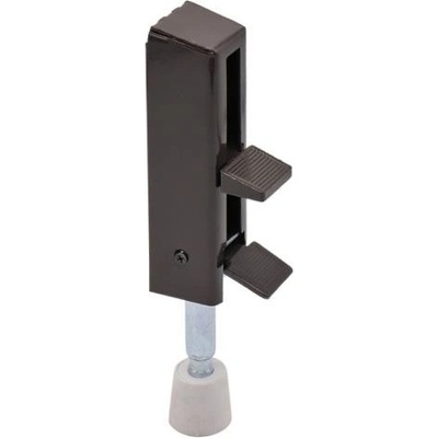 IBFM 237 - mechanický dverný stavač, doraz dverí s gumou, výška 150 mm, hnedý FM-ST-150_237