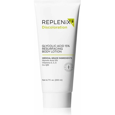 Replenix Discoloration regenerační tělové mléko s kyselinou glykolovou 200 ml
