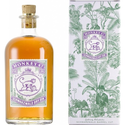 Monkey 47 Barrel Cut Gin 47% 0,5 l (kartón)