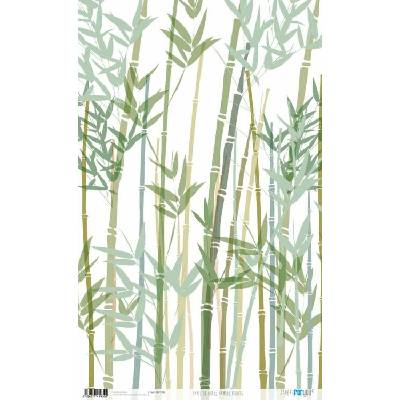 Rýžový papír 54x33ROSTLINY BAMBUSU - Rice Paper 54x33 BAMBOO PLANTS