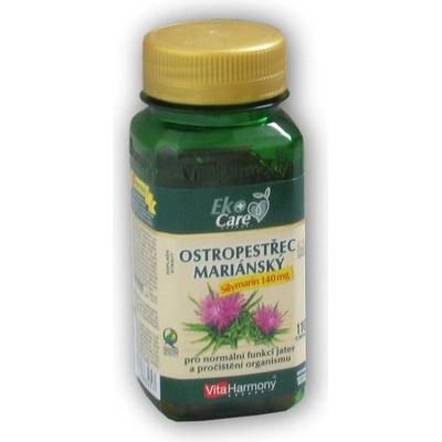 VitaHarmony Ostropestrec mariánský sily 140 mg 110 tabliet