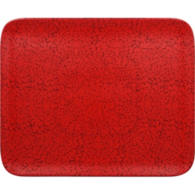 RAK Porcelain Ruby Tanier obdĺžnikový 33 x 27 cm červený