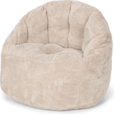 Little Dutch Kreslo detské plyšové Soft Beige