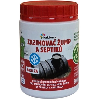 Baktoma Bacti ZA Zazimovač žump a septiků 0,5 kg – Hledejceny.cz