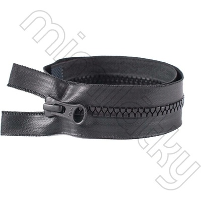 Zip kostěný dělitelný voděodolný VISLON® černá 30 cm YKK