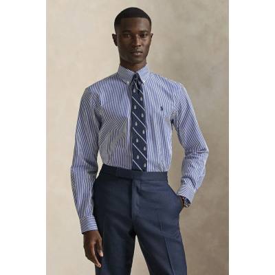 Polo Ralph Lauren pánska bavlnená košeľa s elastanom 710928255 modrá