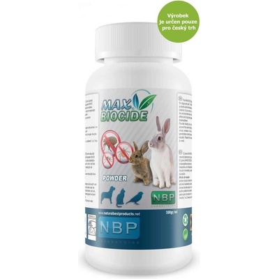 Ma x Biocide Rabbit Powder repelentný púder králik 100 g!