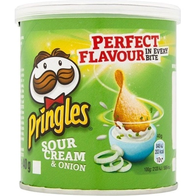 Pringles sour cream brambůrky 40 g