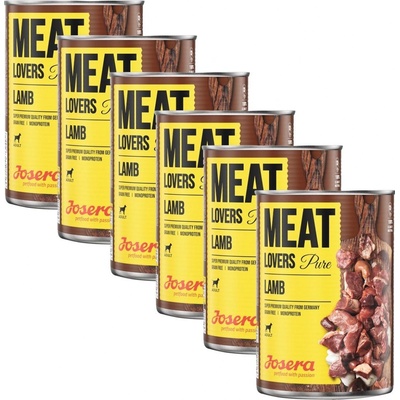 Josera Dog Meat Lovers Pure Lamb 6 x 400 g