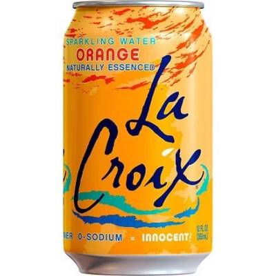 La Croix sycený nápoj s příchutí pomeranče 355 ml