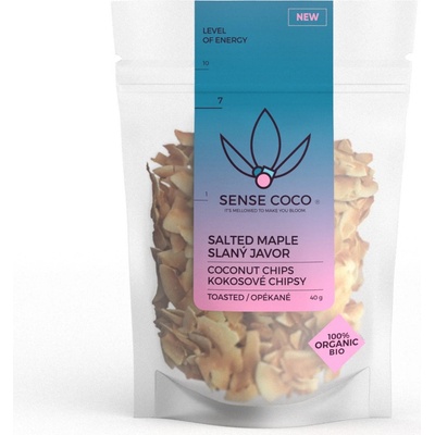 Sense COCO Kokosové chipsy slaný javor Bio 40 g