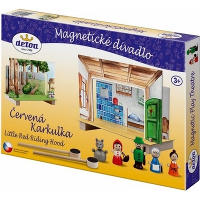 Detoa Magnetické divadlo Červená čiapočka