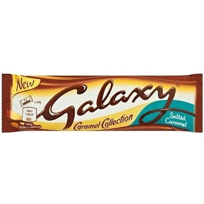 Galaxy mléčná čokoláda s příchutí slaného karamelu 24 x 48 g