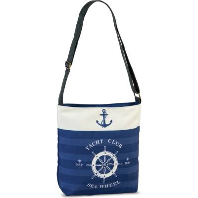 Taška Fabrizio cross Sea wheel 50480-4400 stredne modrá 6 L