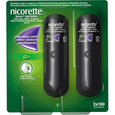  NICORETTE SPRAY ORM 1MG/DÁV ORM SPR SOL
